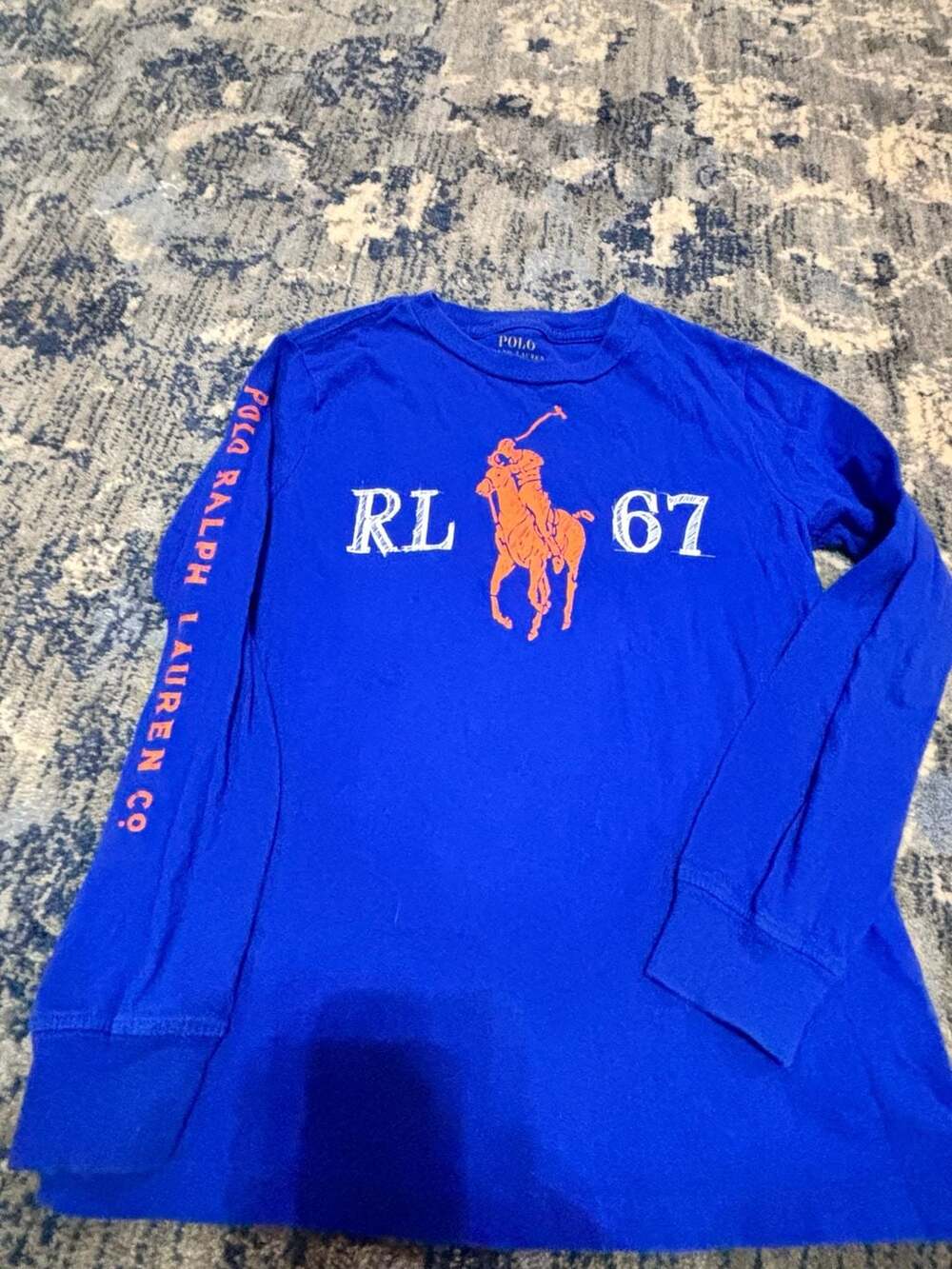 Polo Ralph Lauren Long Sleeve T-Shirt Size 7